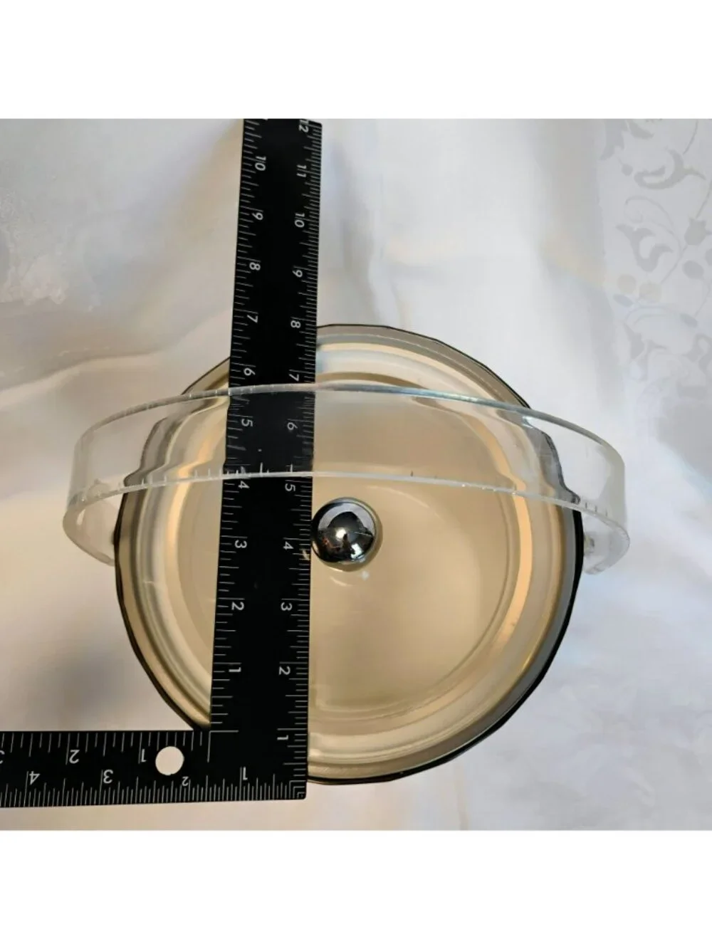 Vintage Georges Briard Silver Mirrored Ice Bucket, Mid-Century Modern Disco Ball